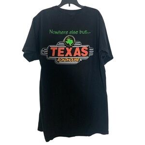 Vintage Texas Roadhouse Black Tee Nowhere else but